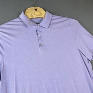 1764 Signature Golf Polo Shirt‎ Mens 2XL Light Purple Stretch Short Sleeve